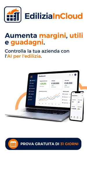 EdiliziaInCloud — il gestionale con AI per imprese edili: prova gratuita di 31 giorni