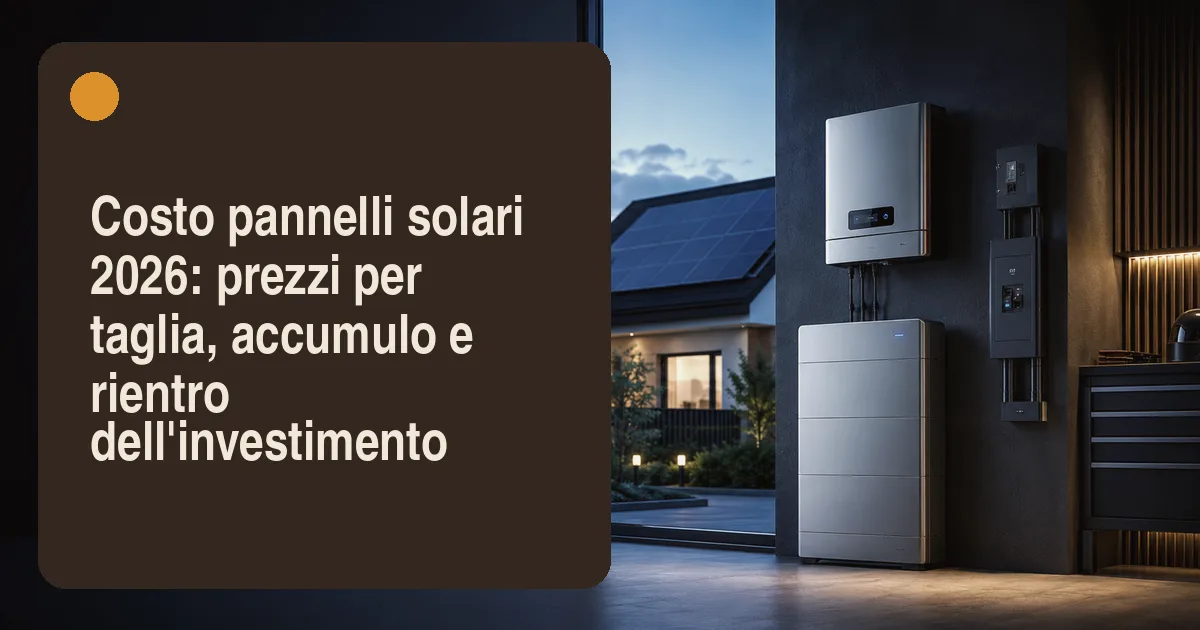Costo pannelli solari: operaio installa moduli fotovoltaici su un tetto residenziale